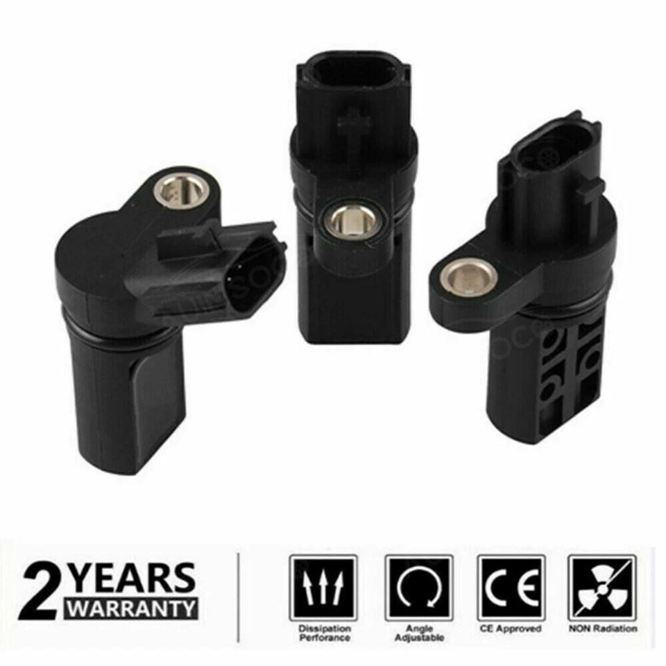 For Nissan Infiniti Camshaft Crankshaft Cam Crank Position Sensor New Set of 3 - Image 4 of 4