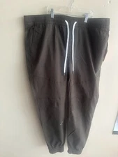 Johnny Bigg Jogger Pant Mens 42L Army Hastings Stretch Drawstring J211CB201 N141