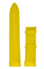 Jacob & Co Polyurethane Light Yellow 22MM x 20MM Deployment Buckle Strap
