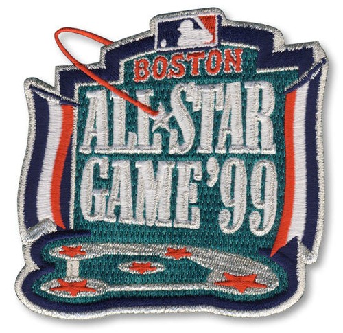 1999 MLB All Star Game in Boston Red Sox Fenway Park Ärmel Jersey Logo Aufnäher - Bild 1 von 2