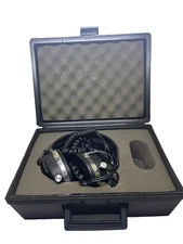 Vintage Koss Stereo Headphones Over Ear Cup K/2-2 w/ Case Adjustable Quadraphone