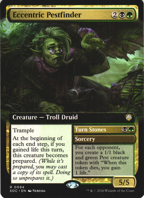 MTG | Eccentric Pestfinder | Secrets of Strixhaven | NM | EN