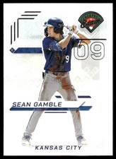 Sean Gamble 2025 Panini Prospect Edition Kansas City Royals #102
