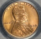 1938 S LINCOLN WHEAT CENT PCGS MS 66 RED BEAUTIFUL GLOWING RED SUPER SMOOTH AND