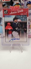 2023 Panini Donruss Retro 1990 Signatures Austin Wells Autograph Auto - Yankees
