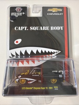M2 Machines 1973 Chevrolet Cheyenne Super 10 Capt. Square Body Raw