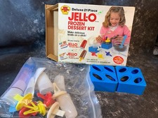 Vintage Deluxe JELLO Frozen Dessert Kit With All Parts Barely Used