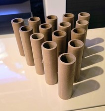 25x Papphülsen -- Papprollen -- Papprohr -- Rollenkern --