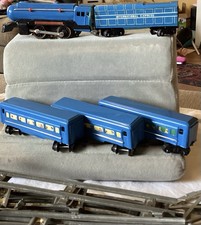 Boxed Chinese Battery Operated Tin Train Set 1960 s-70 s