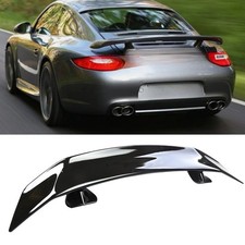 For Porsche 718 911 997 Black 46gt Style Racing Rear Trunk Spoiler Wing Lip For Porsche 718 911 997 Black 46gt Style Racing Rear Trunk Spoiler Wing Lip