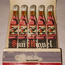 San Miguel Beer Vintage Unstruck Feature Matchbook World's Fair 1968 Made in USA