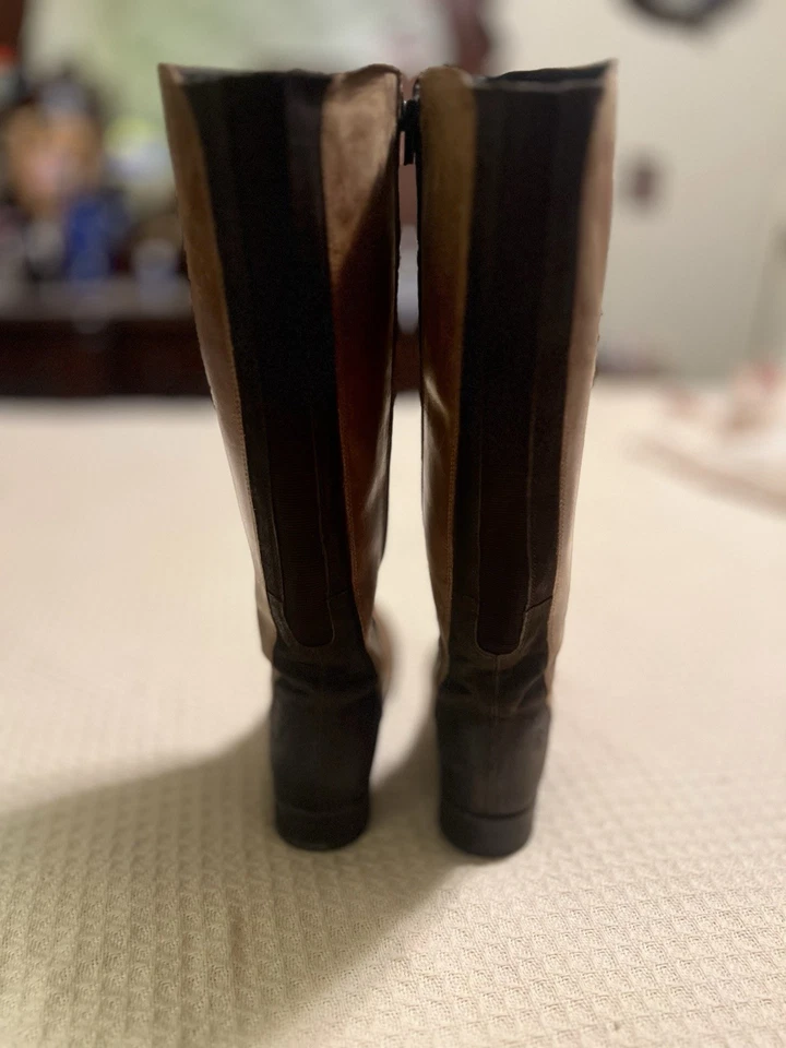 Botas informales FLY London Reino Unido talla EU 38 para mujer marrón/negro hasta la rodilla Foto 2 de 4