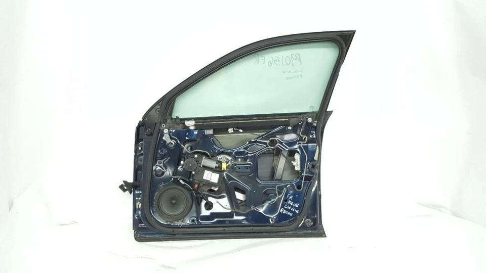 Puerta delantera derecha azul pequeños arañazos OEM 2005 2006 2007 2008 Audi A4 Quattro Foto 4 de 4