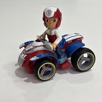 Paw Patrol Ryder's Rescue Rider ATV 4 Wheeler Quad Vehicle With Figure Pre-Owned