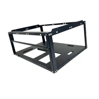 DIY Gaming Computer Case tragbare offene Chassis -Rack -Zubehör praktisch