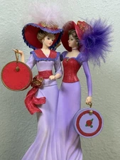 Thomas Kinkade Elegant Friends Collection - Red Hat Ladies Society