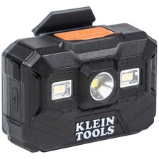 Klein Tools 56062 Rechargeable LED Headlamp / Worklight for One Size, Black