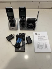 New AT&T BL102-2 Cordless Phone Answering System Call Block 2 Handsets Intercom