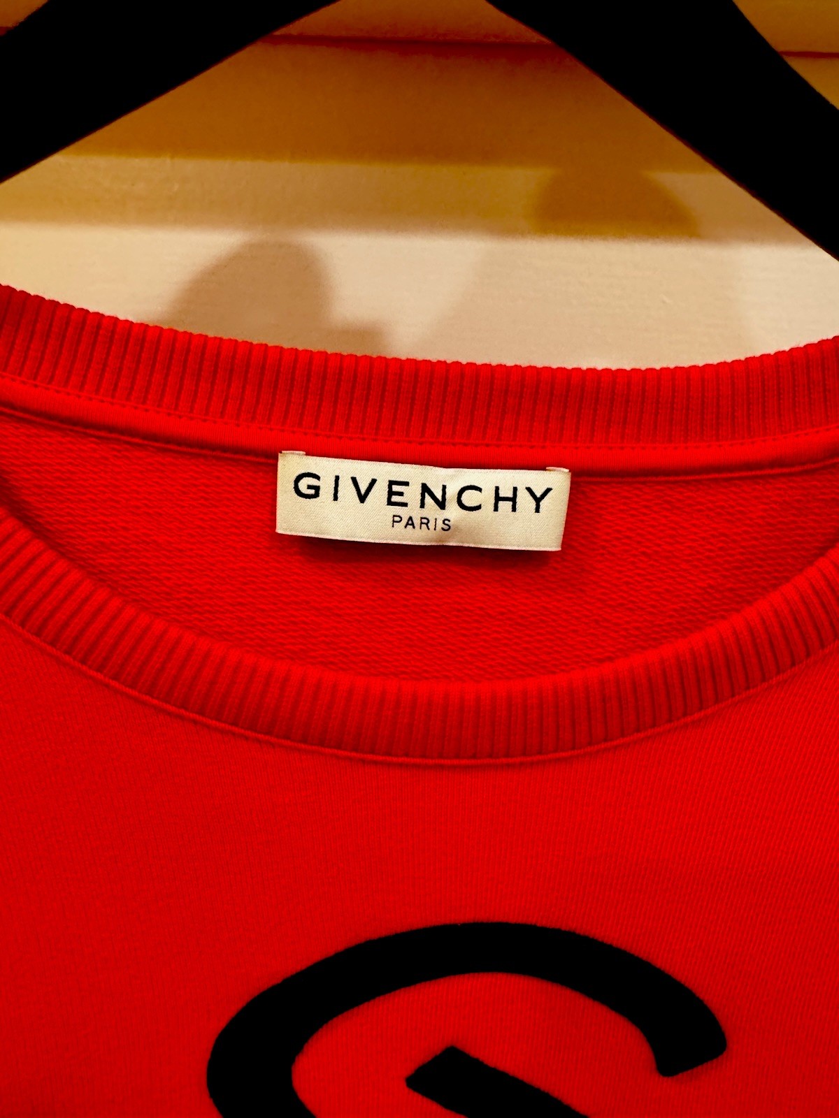 AUTHENTIC GIVENCHY Embossed Logo Embroidered Flee… - image 2