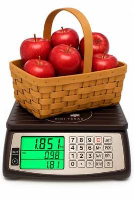 Price Computing Scale, Commercial Food Scale, Counting Scale,66Lb/30Kg,1G, Recha