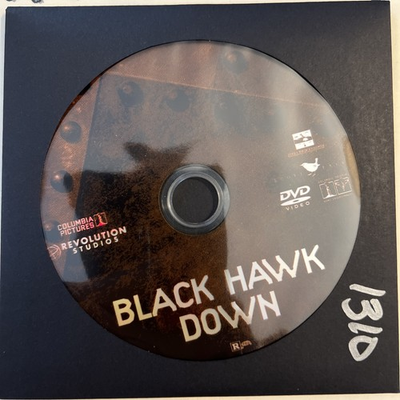 #ad Black Hawk Down DVD 2001 Disc Only $1.49