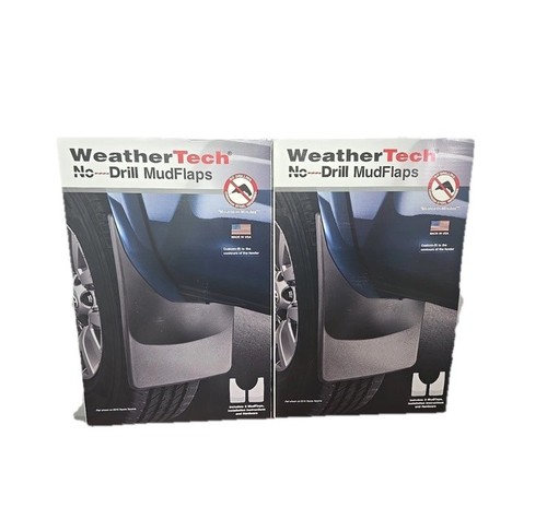 WeatherTech No-Drill Mud Flaps for Honda CR-V 2017-2022 - Full Set