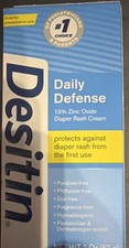 Desitin Daily Defense 13 Zinc Oxide Diaper Rash Cream 2 oz