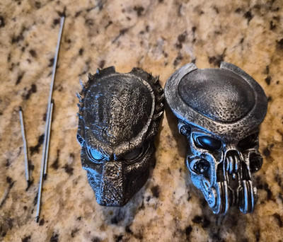 1/6 Hot Toys MMS221 Alien vs Wolf Predator Mask for 12'' Figure