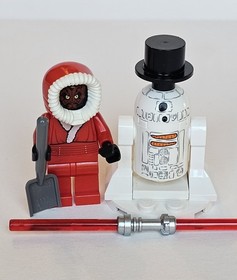 Santa Darth Maul and R2-D2 Snow Man from Advent Calendar Set#9509 (2012)