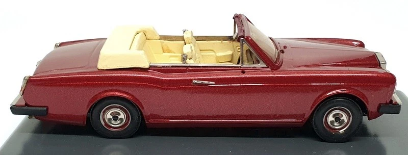 SMTS Escala 1/43 Nº2 - Rolls Royce Corniche Convertible RHD - Met Dk Red Foto 3 de 4