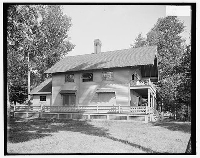 Photo:Tamarack cottage, the Antlers, Raquette Lake, Adirondack Mtns., N.Y.