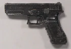 3.7oz .999 Fine Silver, Silver Dragons Poured Gun "P"