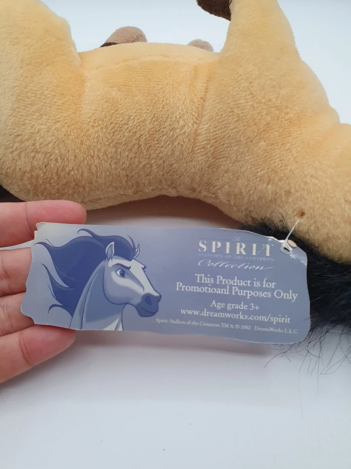 SPIRIT THE HORSE PLUSH TOY PROMOTIONAL TOY STALLION OF THE CIMARRON 24CM LONG - image 3 of 4