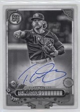 2022 Topps Gypsy Queen Black & White 35/50 Taylor Walls #GQA-TW Auto 14mw