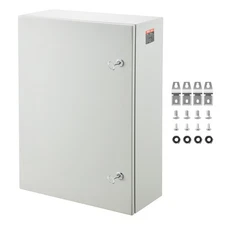 VEVOR 27.6 x 19.7 x 9.8 in Steel Electrical Enclosure Box Wall Mounted
