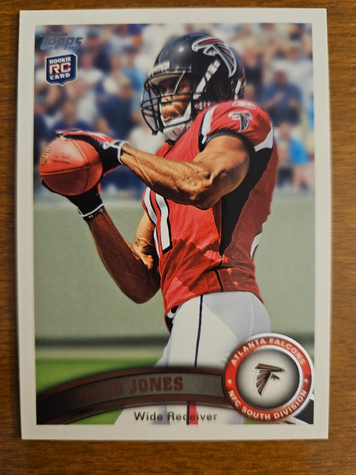 2011 Topps Rookie Julio Jones Card #350