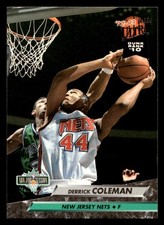1992 Ultra Derrick Coleman #210 New Jersey Nets  Near mint or better