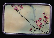 Floral Hippy Style Belt Buckle
