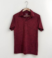 Old Navy Active Go Dry Men  s Red Collared Golf Athleisure Shirt - Size Small EUC