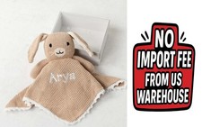 Personalized Lovie Baby Security Blanket Custom Name Soft Comfort Keepsake  
