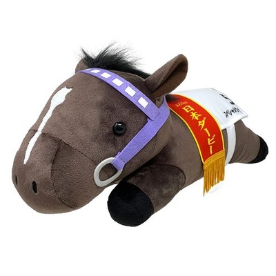 Thoroughbred Collection Lying Down Big Plush Toy, Approx. 18 X 14 X 36 Cm, Deta_