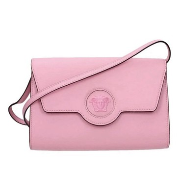 Versace Medusa Leather Mini Pink Shoulder Bag Italy 1021608 NWT$1200 Retail