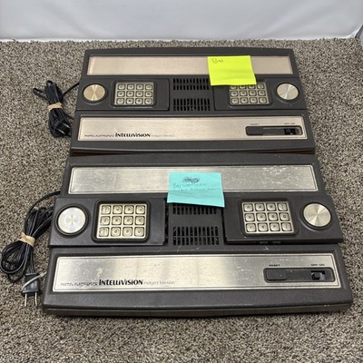 Intellivision Consoles For Parts Or Repair READ LOT OF 2 FOR PARTS!