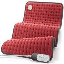 VALGELUIK Heating Pad for Back, Neck  Shoulder Pain Relief, 12"x24" Electric