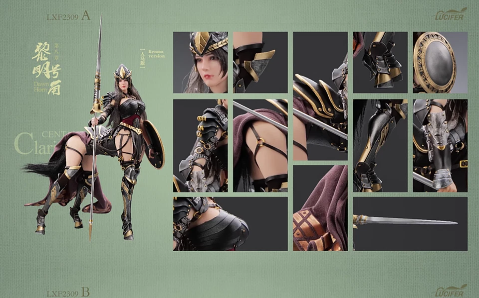 Figura de acción Lucifer 1/6 Centauro Elfo (versión Centauro) Dawn Horn LXF2309 Foto 2 de 4