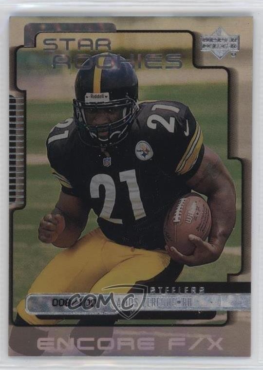 1999 Upper Deck Encore Star Rookies F/X 8/100 Amos Zereoue #202 Rookie RC 1k9