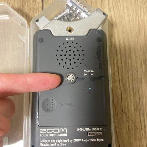 Used Zoom Handy Digital Recorder H4n Portable Multitrack Audio Device - Picture 6 of 10