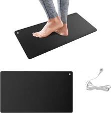 Grounding Mat 23.6x15.7" Reduce Anxiety & Stress, Earthing Mat for Better Sleep