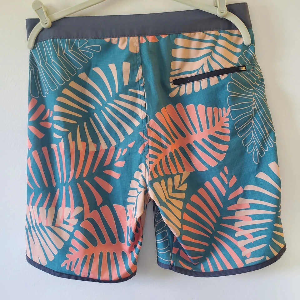 HSD Kirra 澳大利亚多彩 4 路弹力游泳冲浪板短裤男式 34 X 8 — 第 4/4 张图片