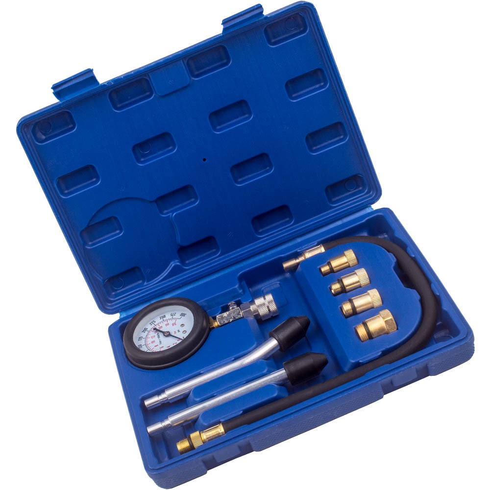 Petrol Engine Cylinder Pressure Gauge Diagnostic Tool Compression Tester Tool